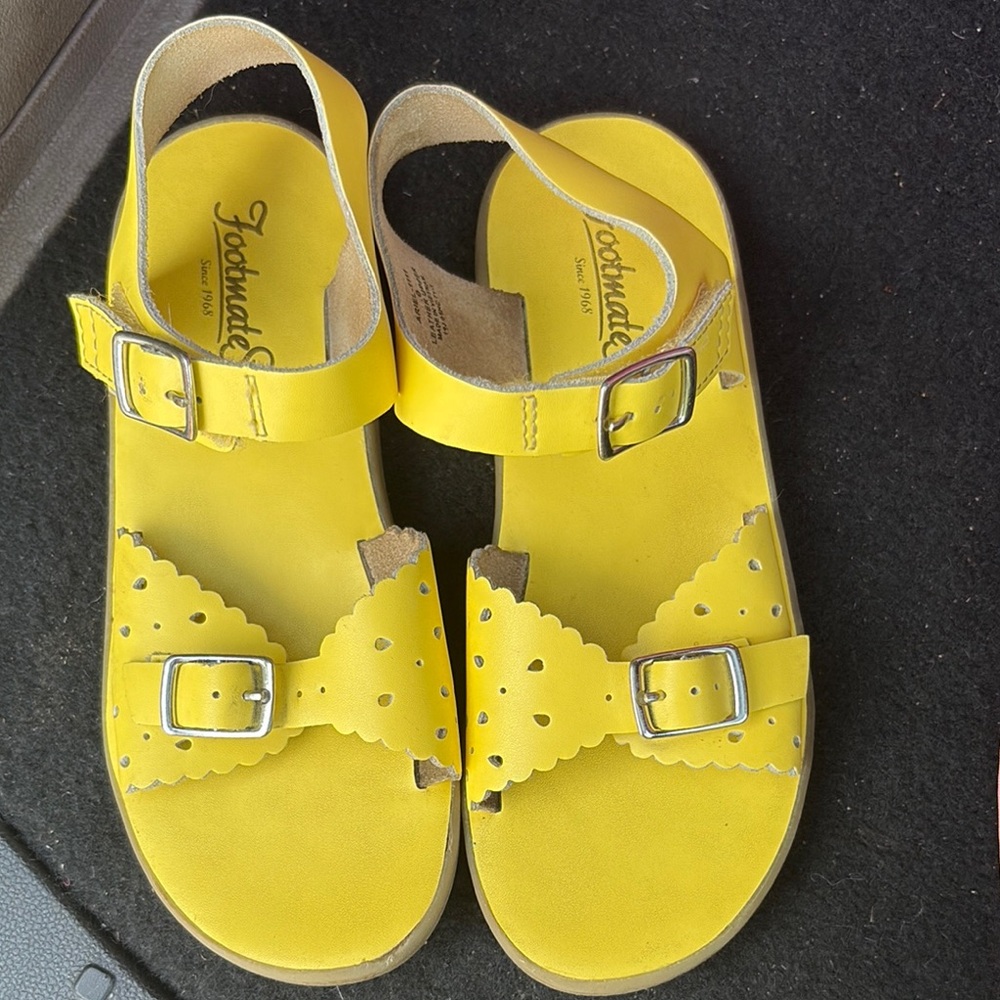 FootMates Sunny Yellow Kids Sandals